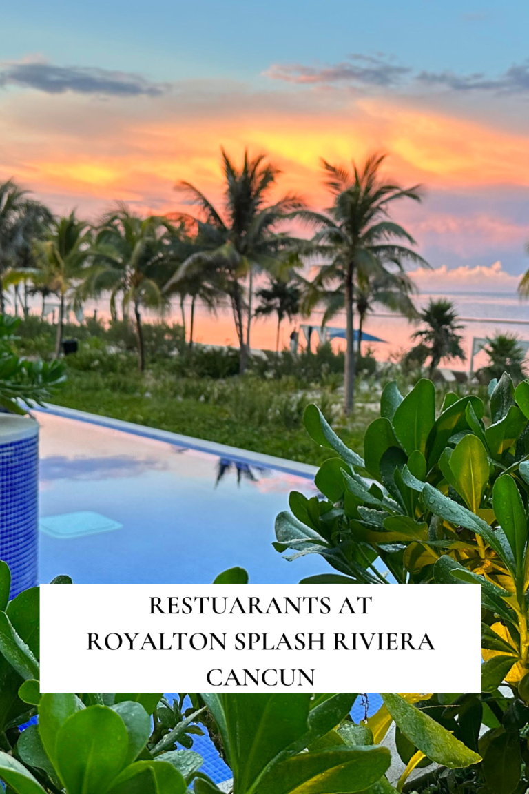 Royalton Splash Riviera Cancun Restaurants